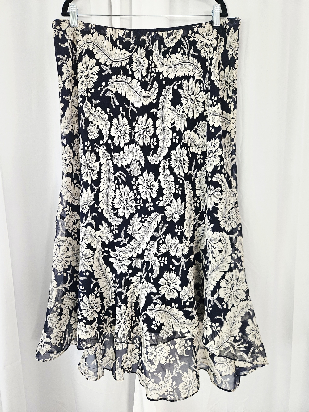 Ralph Lauren Silk Skirt - Size 16W